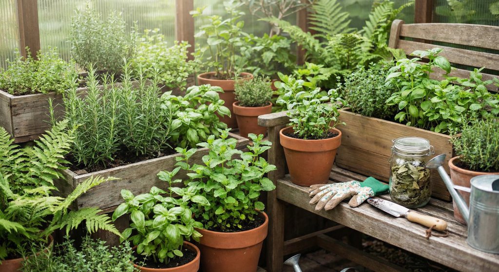 Herbs and botanical plants